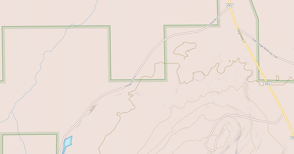 Map preview of GREENWOOD CREEK