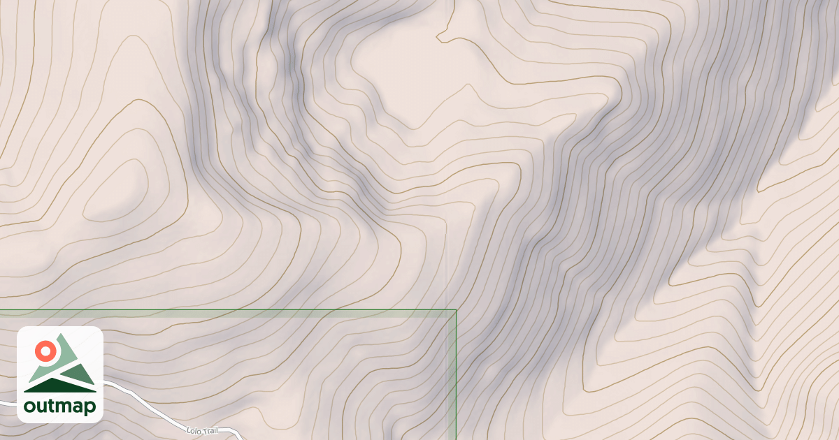 Map of BALD MOUNTAIN LAKE