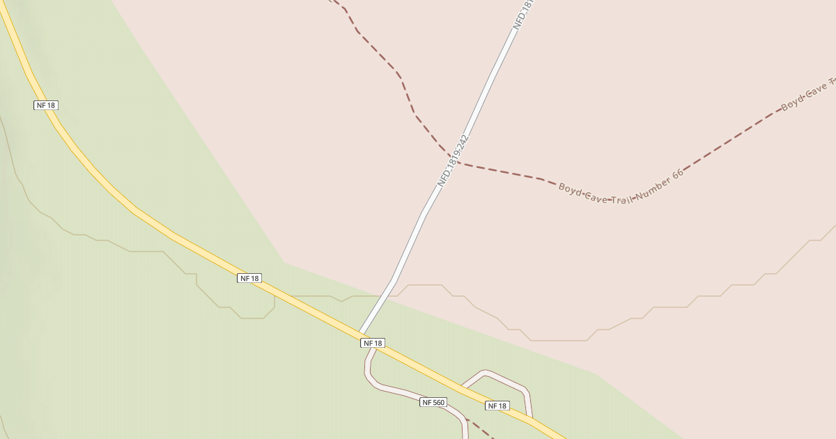 Map preview of BOYD CAVE