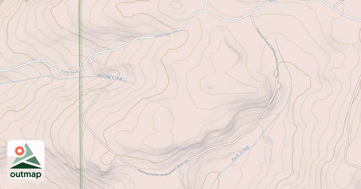 Map of LOOP RD.