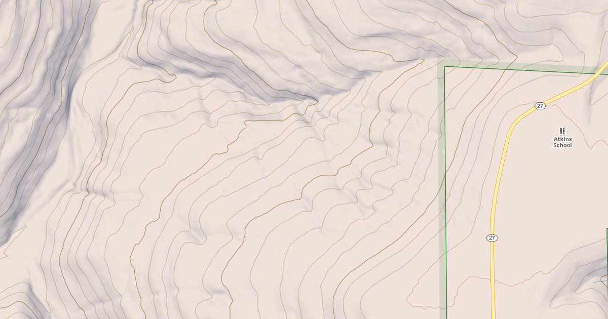 Map preview of USFS Motor Vehicle Use Map Roads {7A16F6BE-EE8B-4BCD-BB3A-21DD3E06606E}