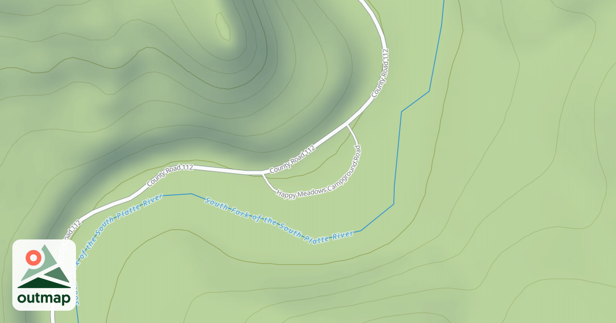 Map of HAPPY MEADOWS CG