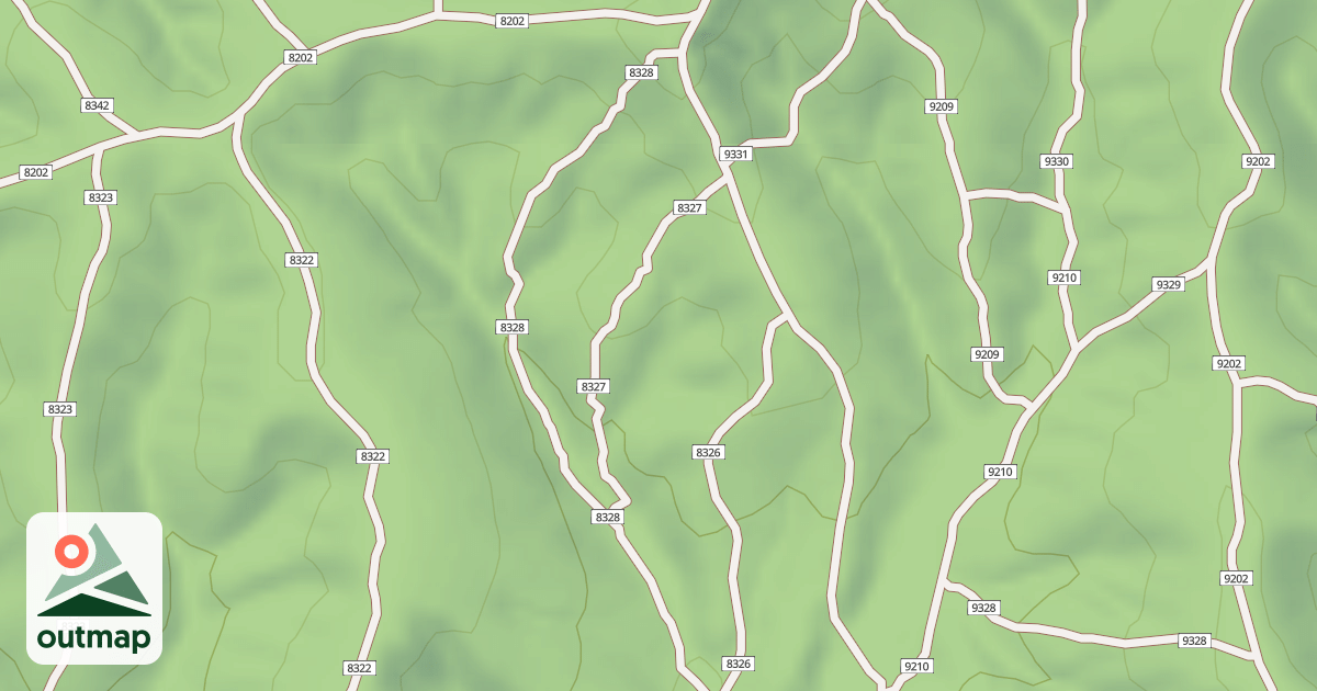 Map of USFS Motor Vehicle Use Map Trails 19935