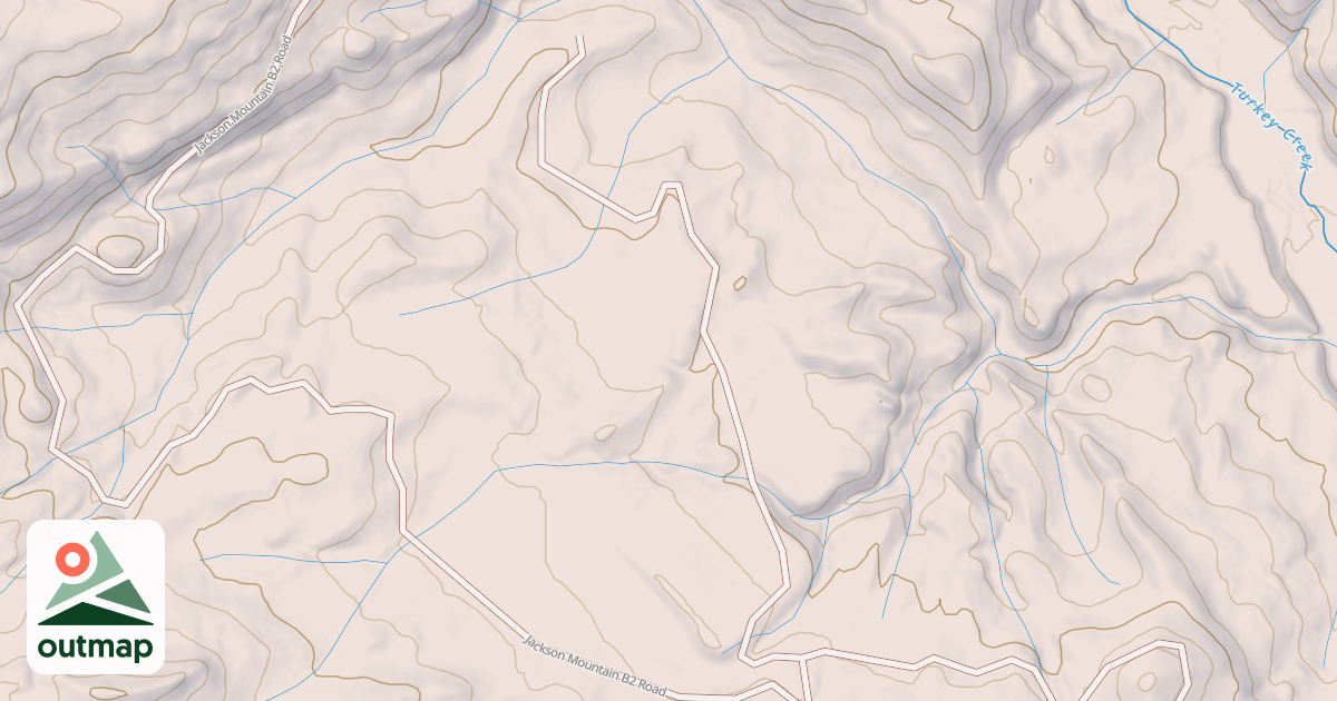 Map of JACKSON MTN B1