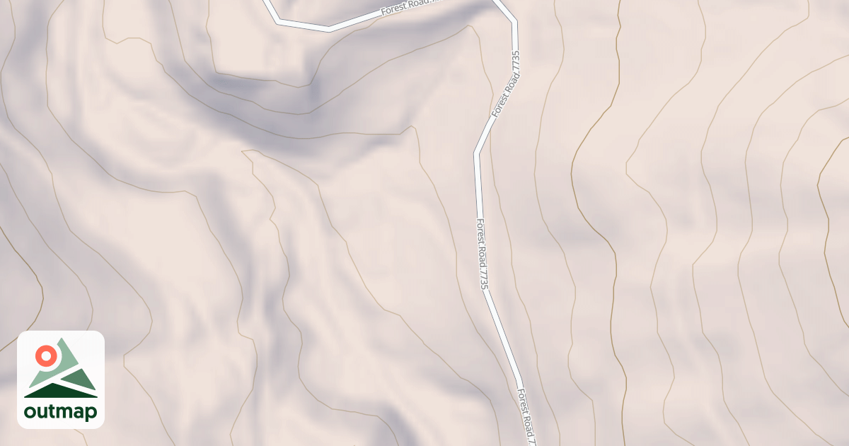 Map of USFS National Forest System Roads {201C6784-3282-4051-B92F-05898CAB277C}