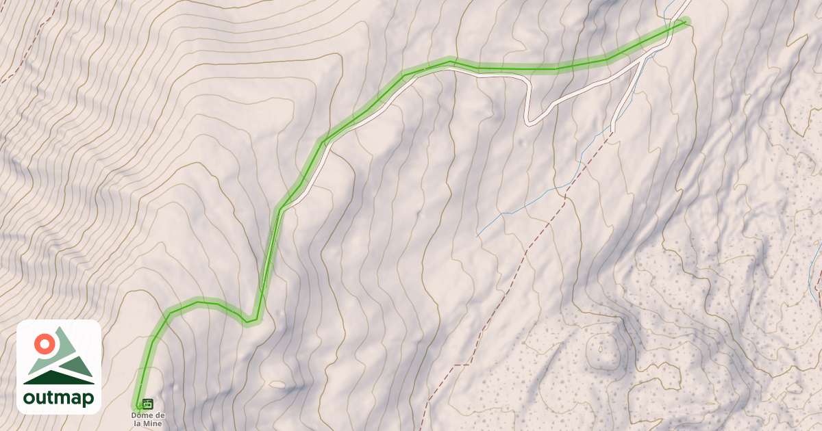 Map of La Mine