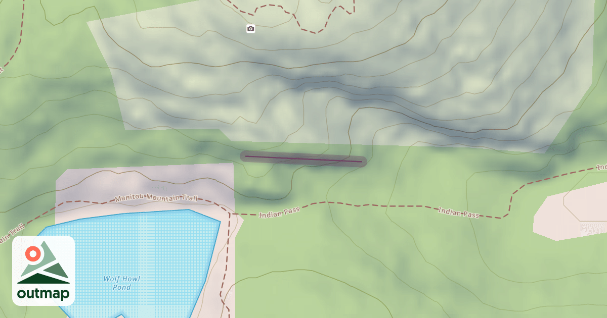 Map of Climbing Crag