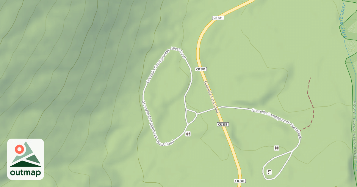 Map of GUANELLA CG - WEST
