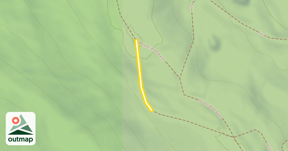 Map of Beaver/Clearwater