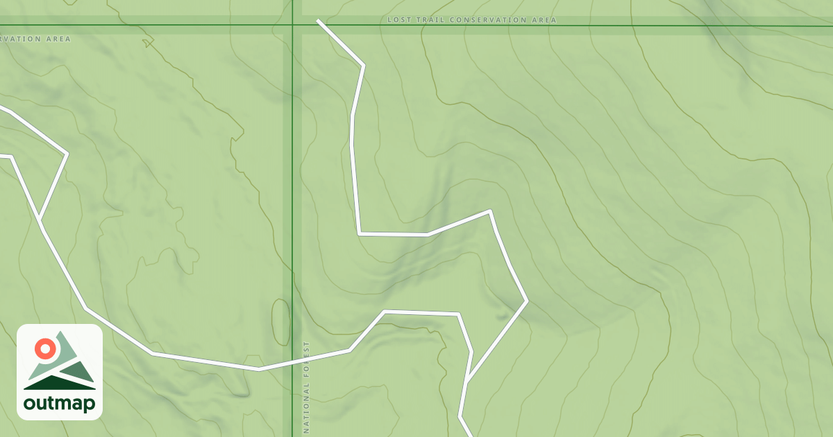 Map of HERRIG RIDGE
