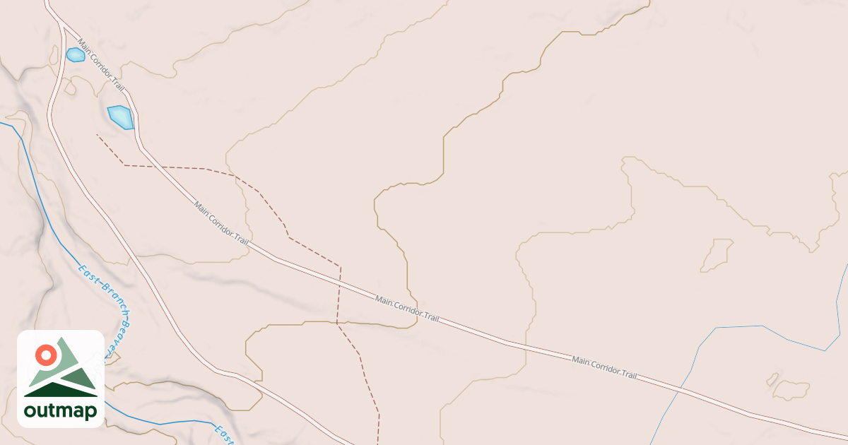 Map of Red Dot Trail