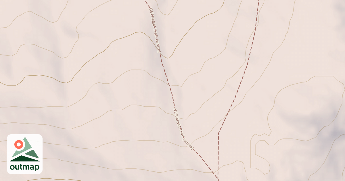 Map of Metacomet - Monadnock Trail