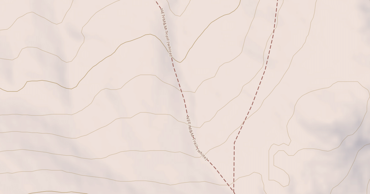 Map preview of Metacomet - Monadnock Trail