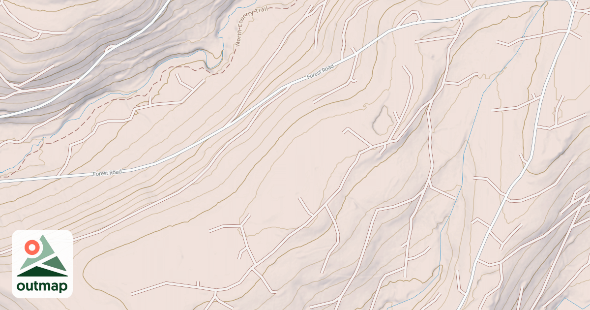 Map of CHERRY KNOB