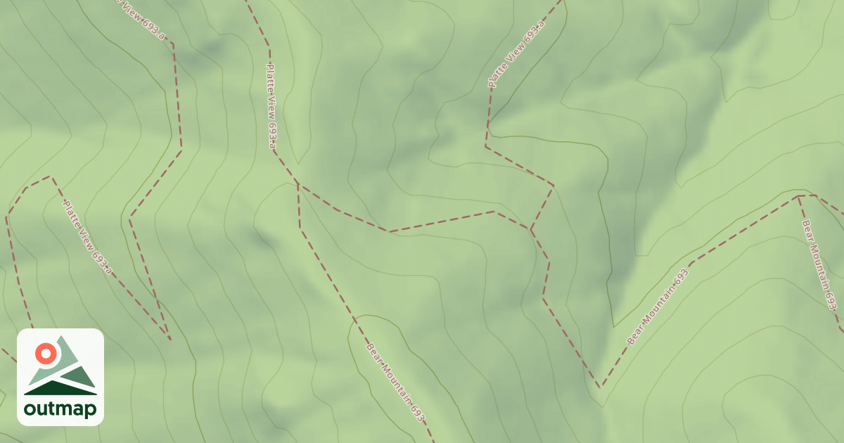 Map of Bear Mountain