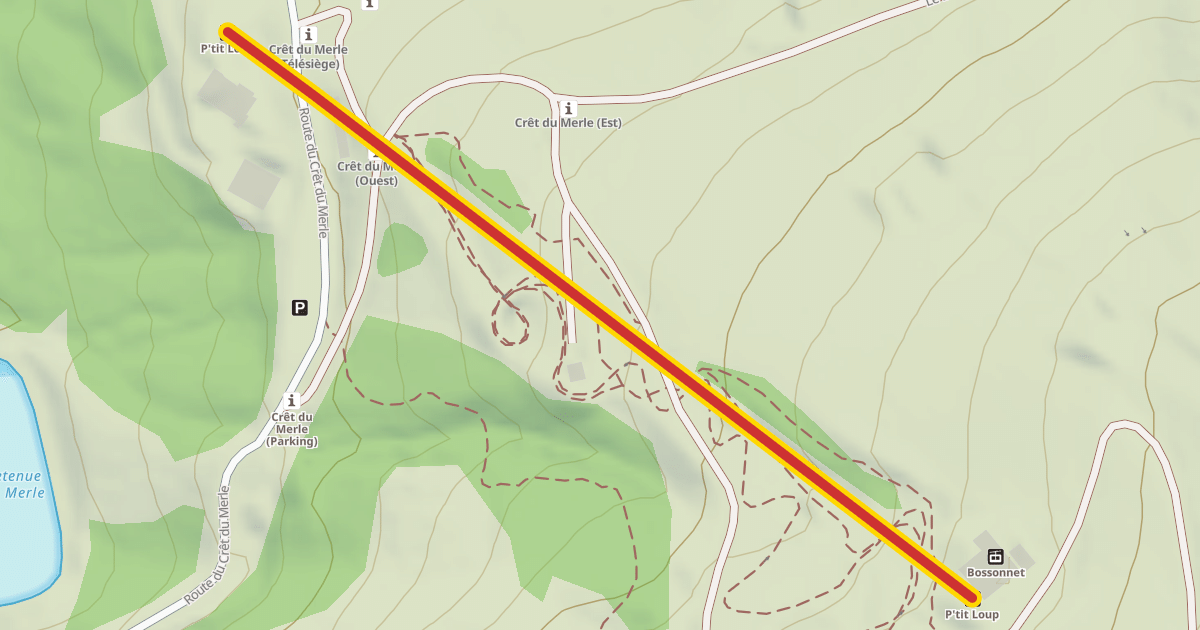 Map preview of P'tit Loup