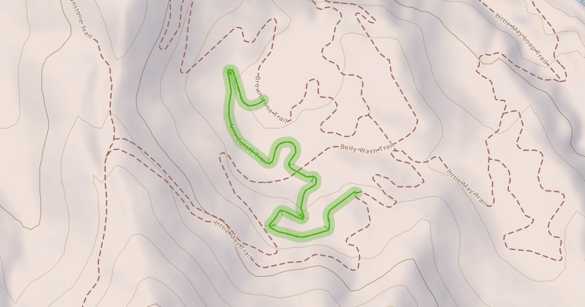 Map preview of Nils Cutoff Trail