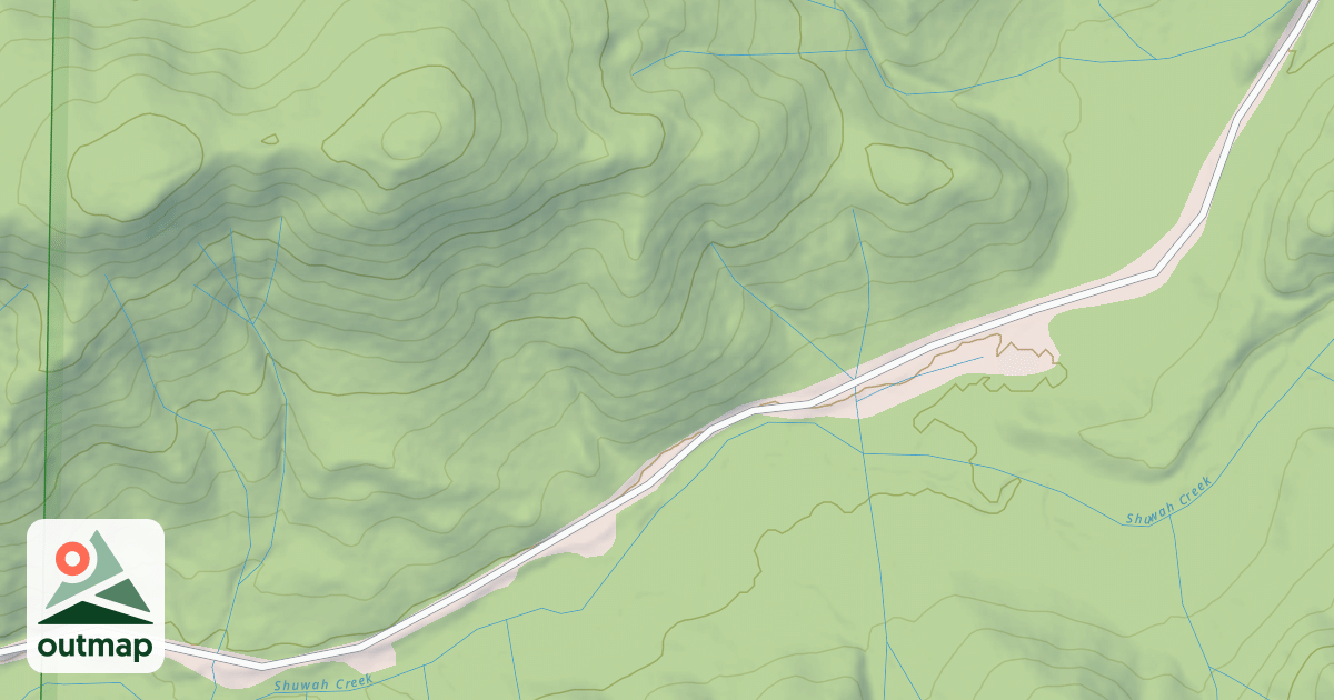 Map of USFS Motor Vehicle Use Map Roads {3DCAB84D-65F6-4752-AFEE-8D0107CA2573}