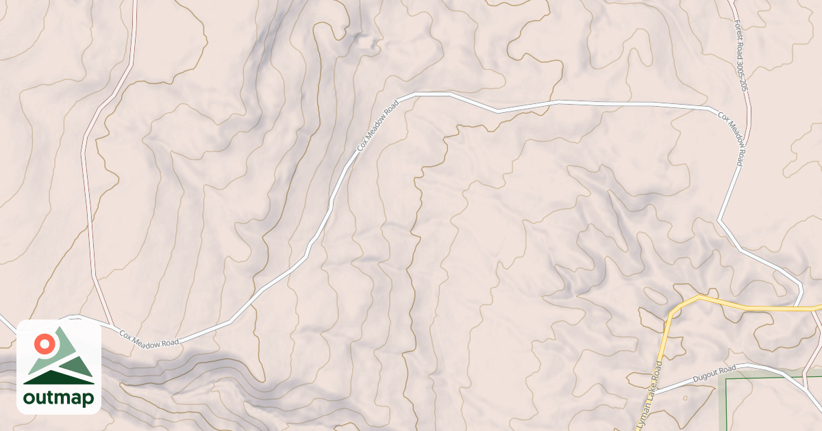 Map of COX