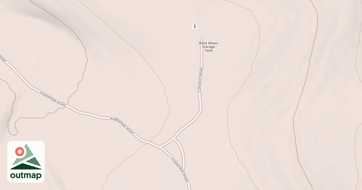 Map of WEST TANK