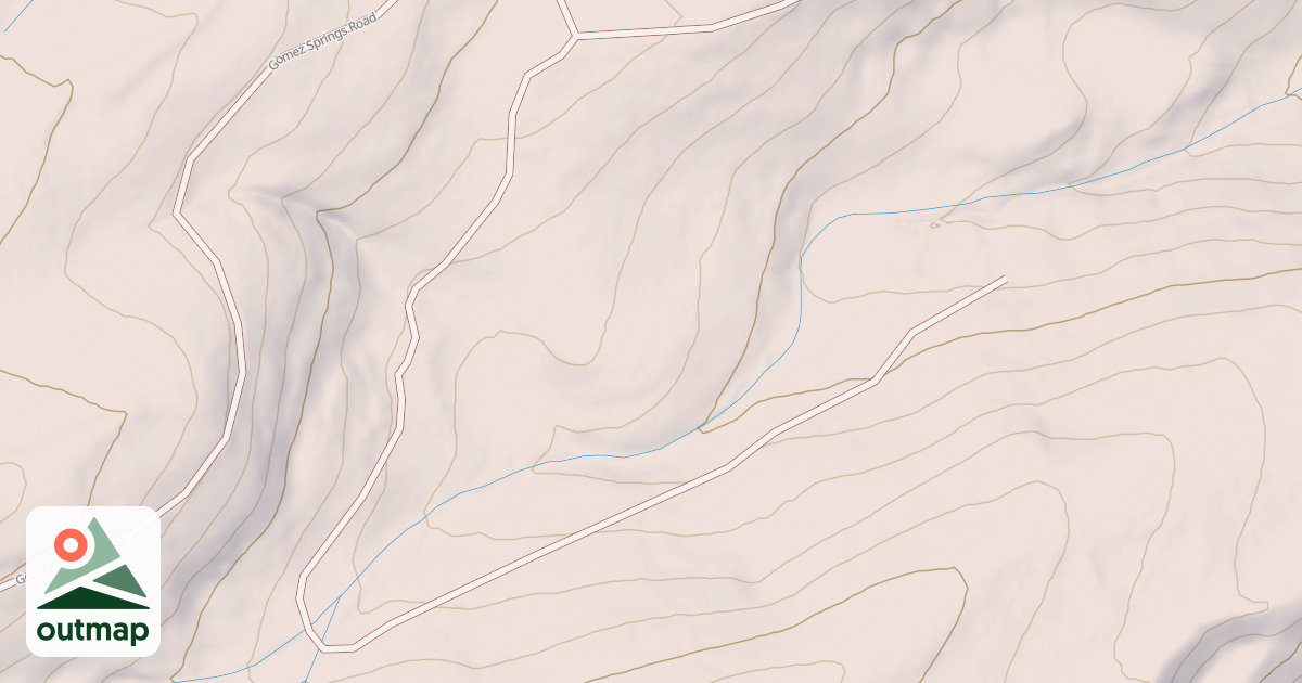 Map of GOMEZ SPRINGS