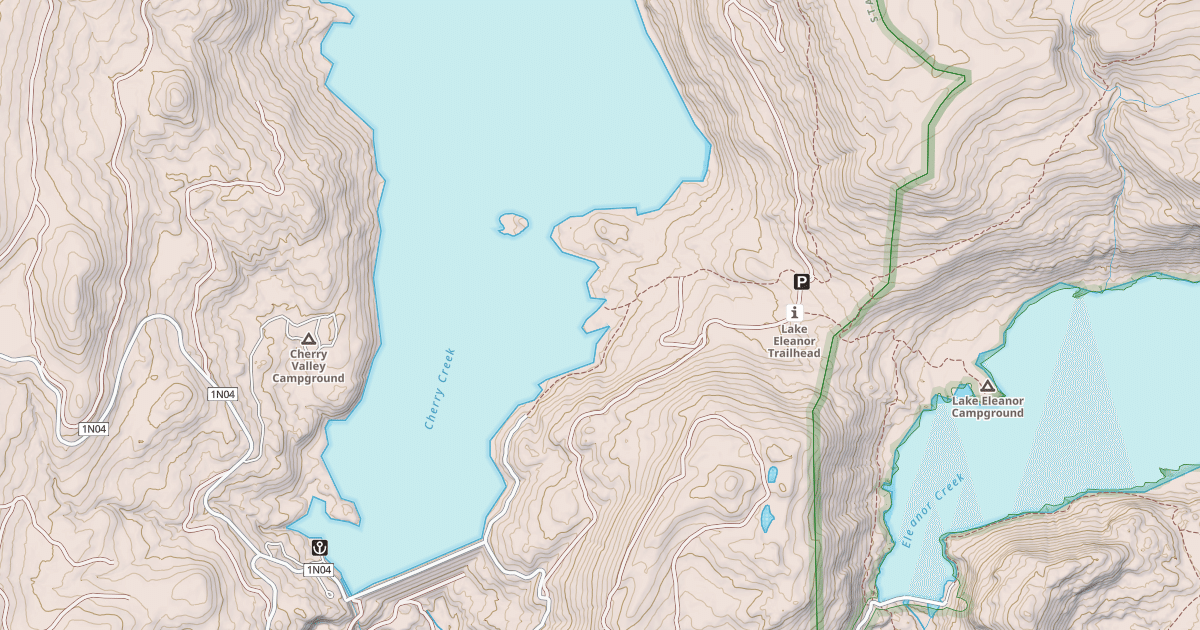 Map preview of COTTONWOOD RD
