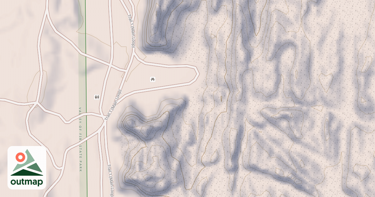 Map of BLM National GTLF Public Motorized Roads 1aa873f7-170e-4870-b65d-52f76ec695af