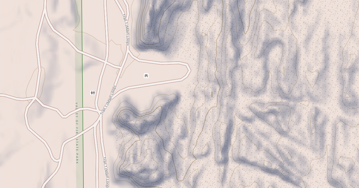 Map preview of BLM National GTLF Public Motorized Roads 1aa873f7-170e-4870-b65d-52f76ec695af