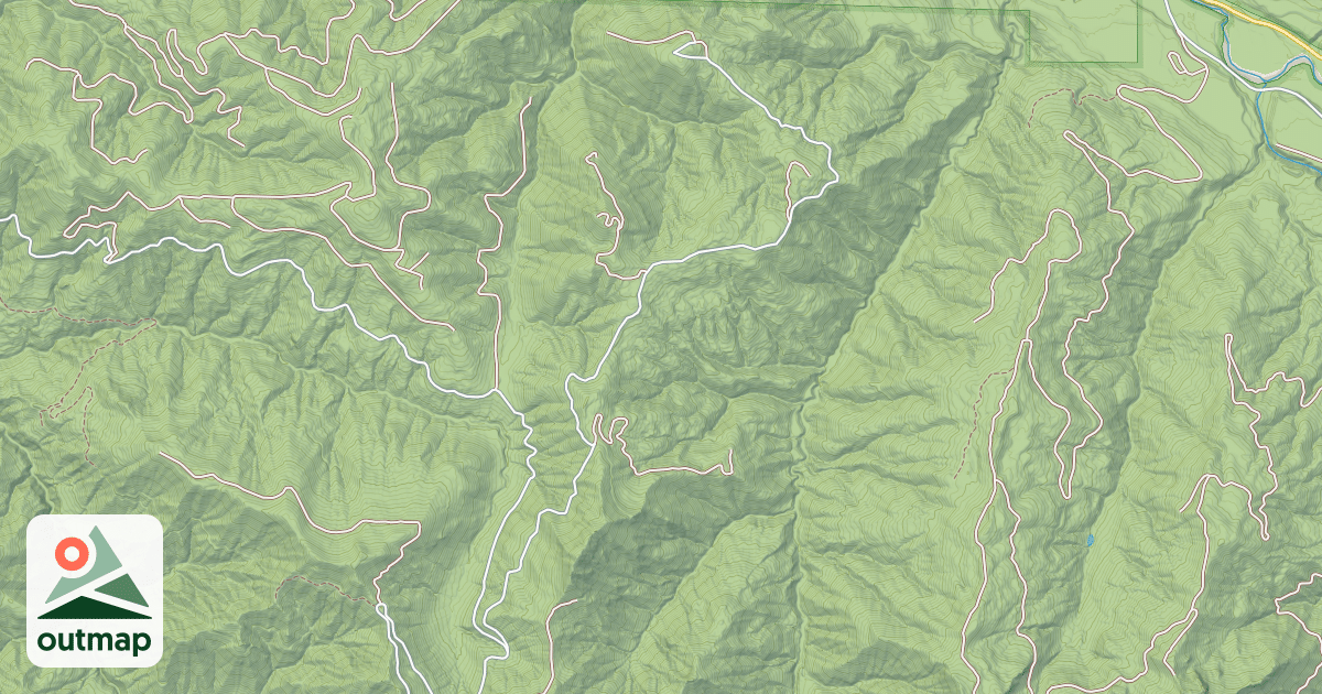 Map of USFS National Forest System Roads {E3C479A6-5E9C-4961-A03A-CA576FAA4ADD}