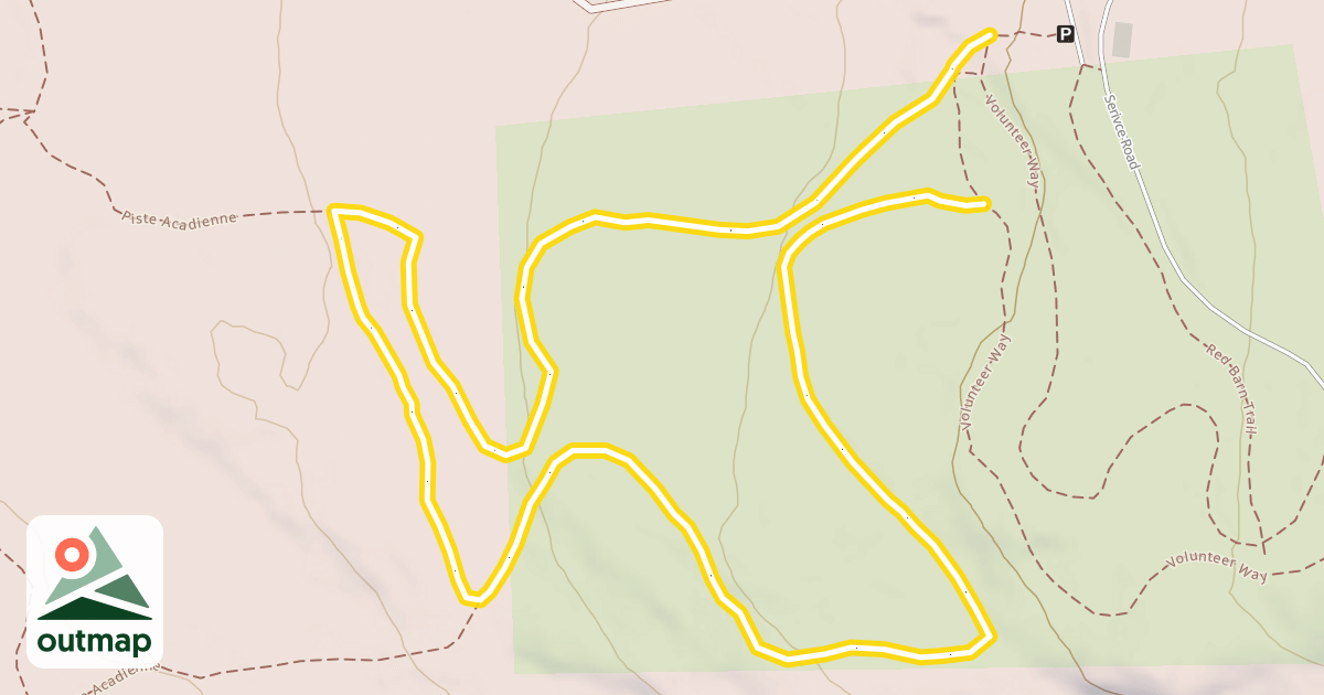 Map of Mickey's Way