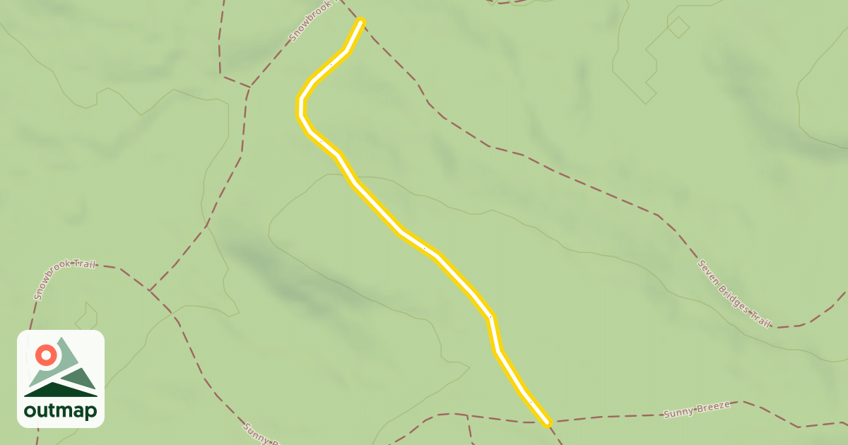 Map of Old Race Trail