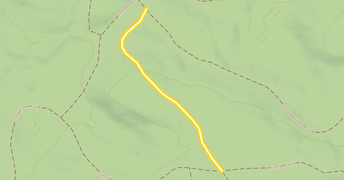 Map preview of Old Race Trail