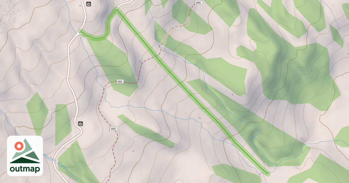 Map of South Canyon