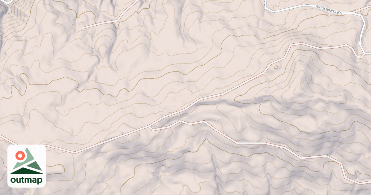 Map of DEVILS RIDGE