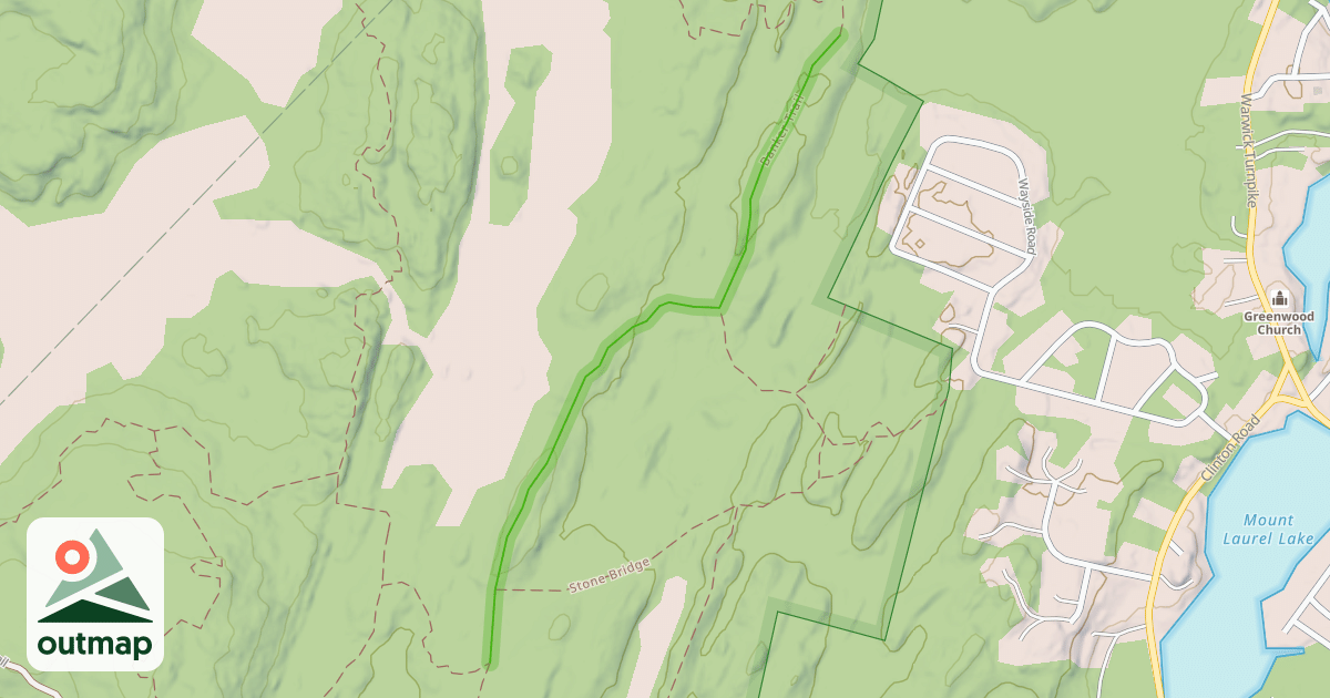 Map of Banker Trail