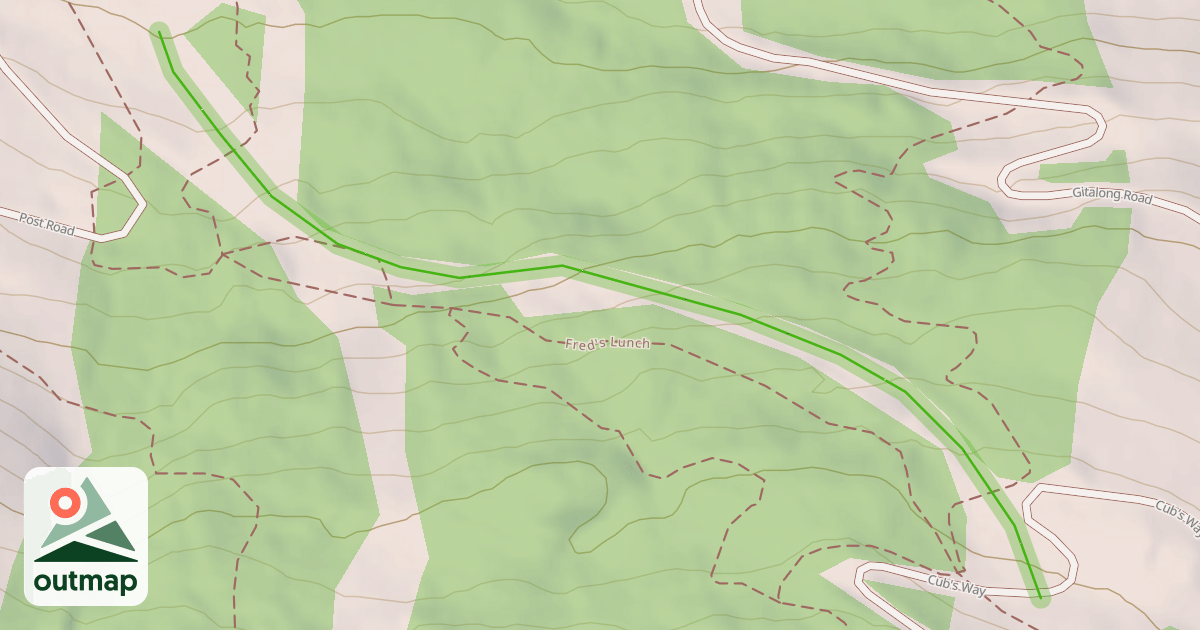 Map of Lionsway - Lower