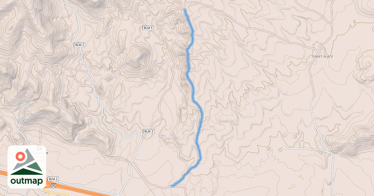 Map of BLM 4