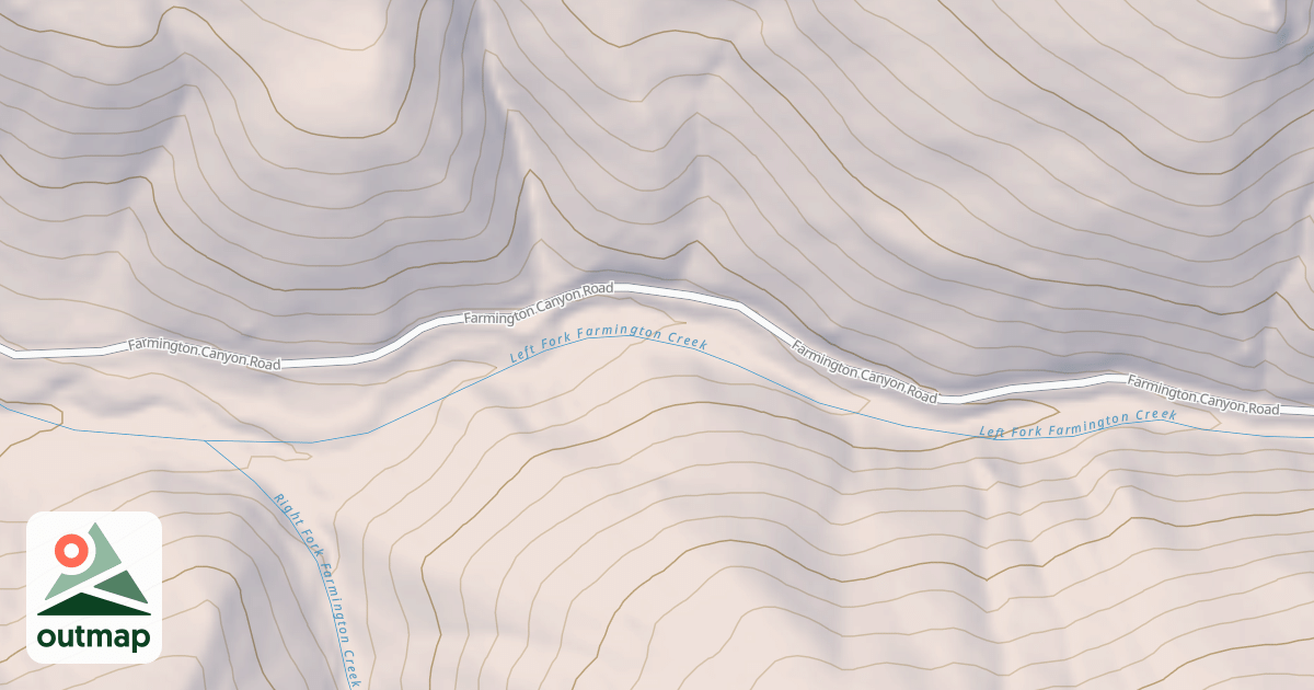 Map of Farmington Canyon Atv