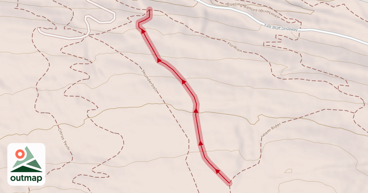 Map of Eh Horizon