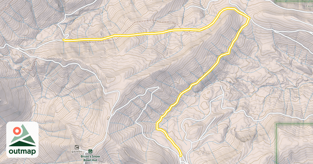 Map of Lower Yurt