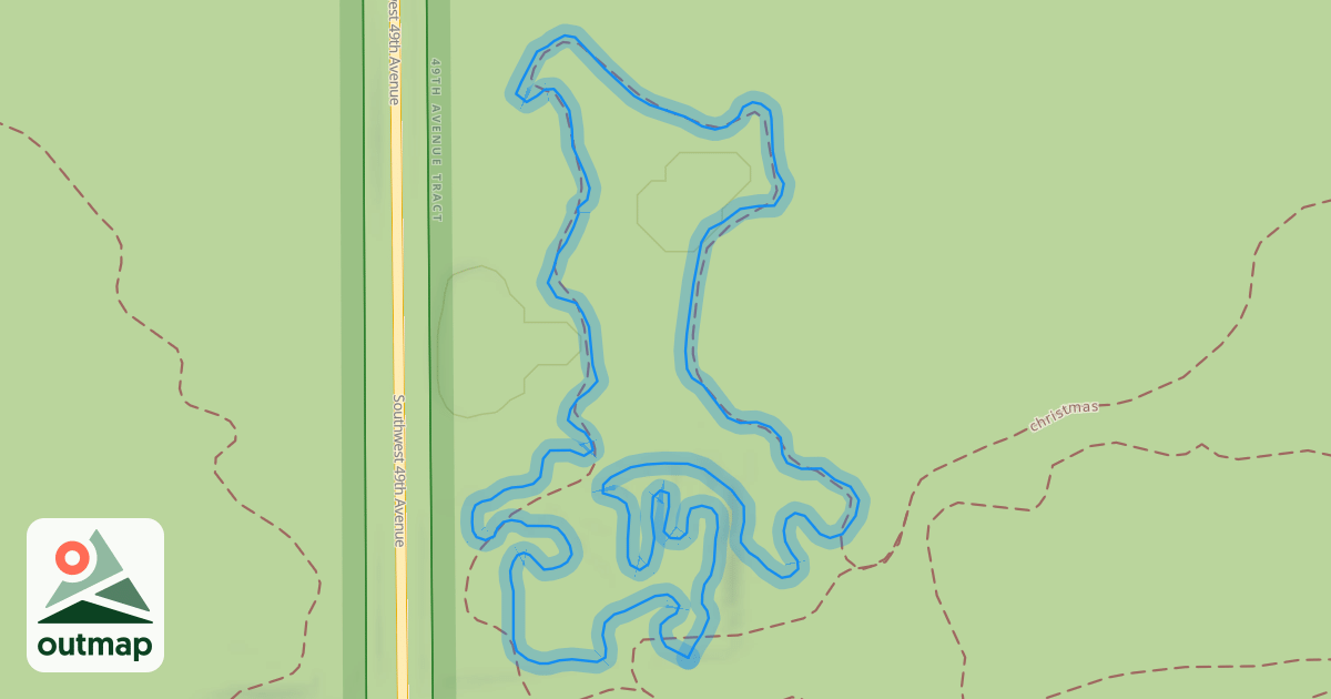 Map of Canal Diggings Loop
