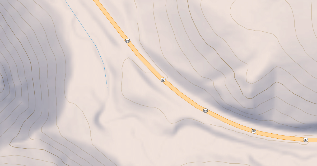 Map preview of MONTPELIER CANYON FISH ACCESS