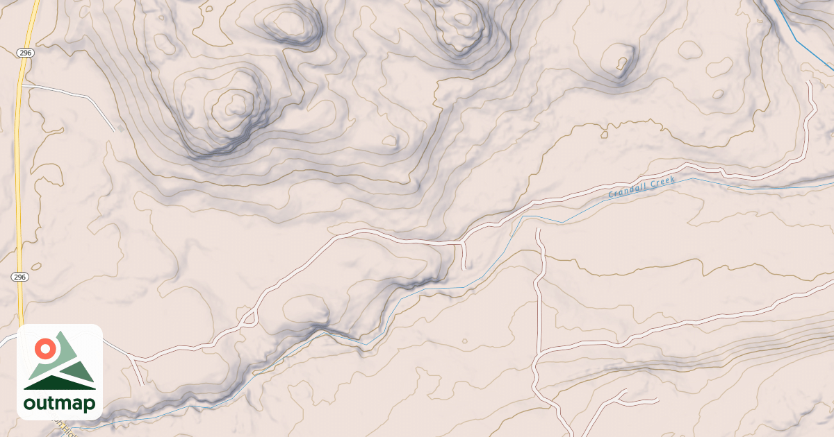 Map of CLARKS FORK ACCESS
