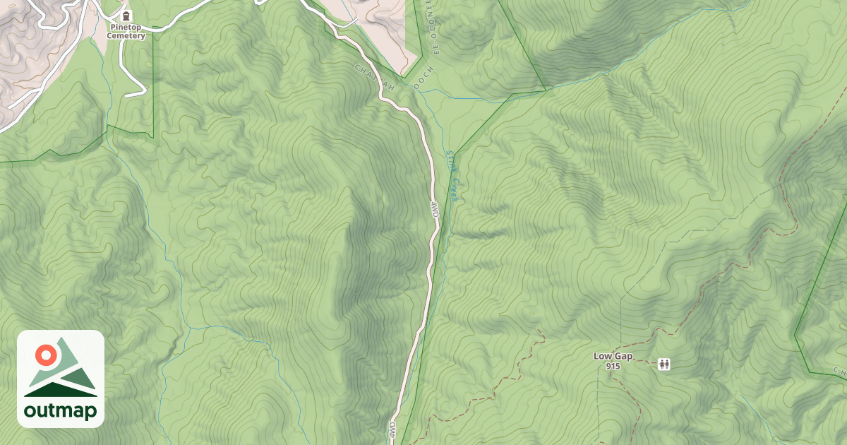 Map of LOW GAP