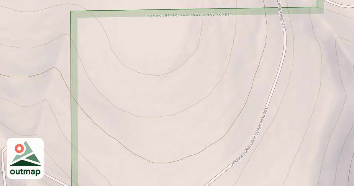Map of QUINN RIVER SPUR J