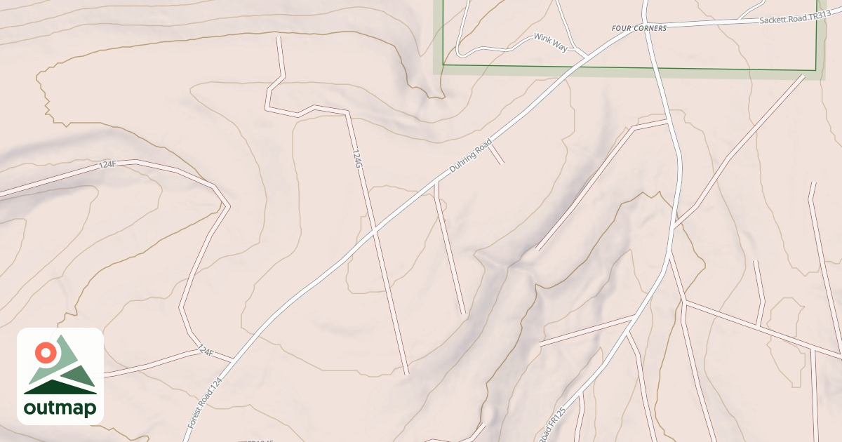Map of SACKETT