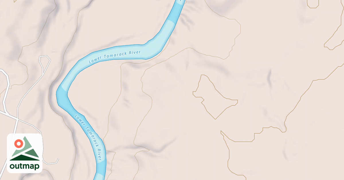 Map of Pine Riders Trail: St. Croix State Forest