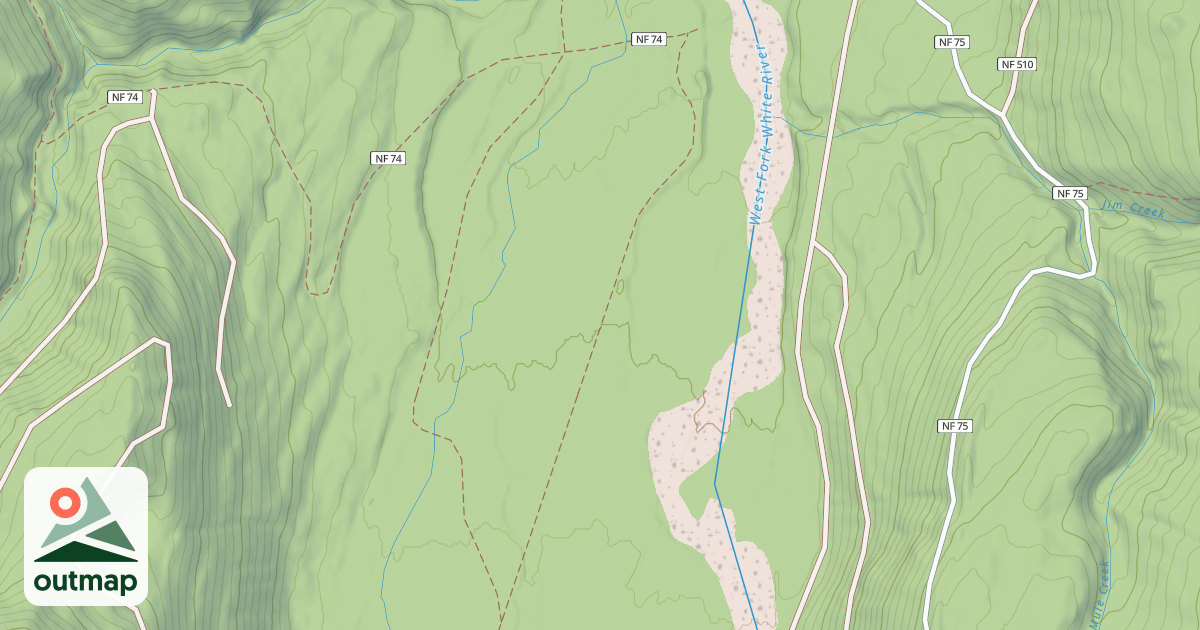 Map of STOCKPILE ROAD