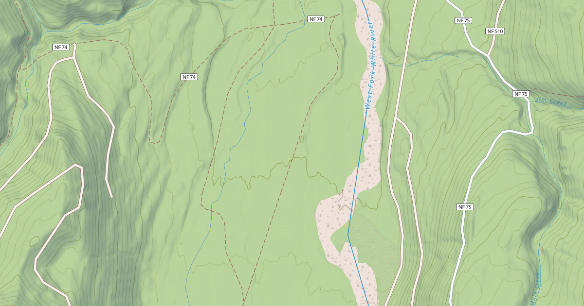 Map preview of STOCKPILE ROAD