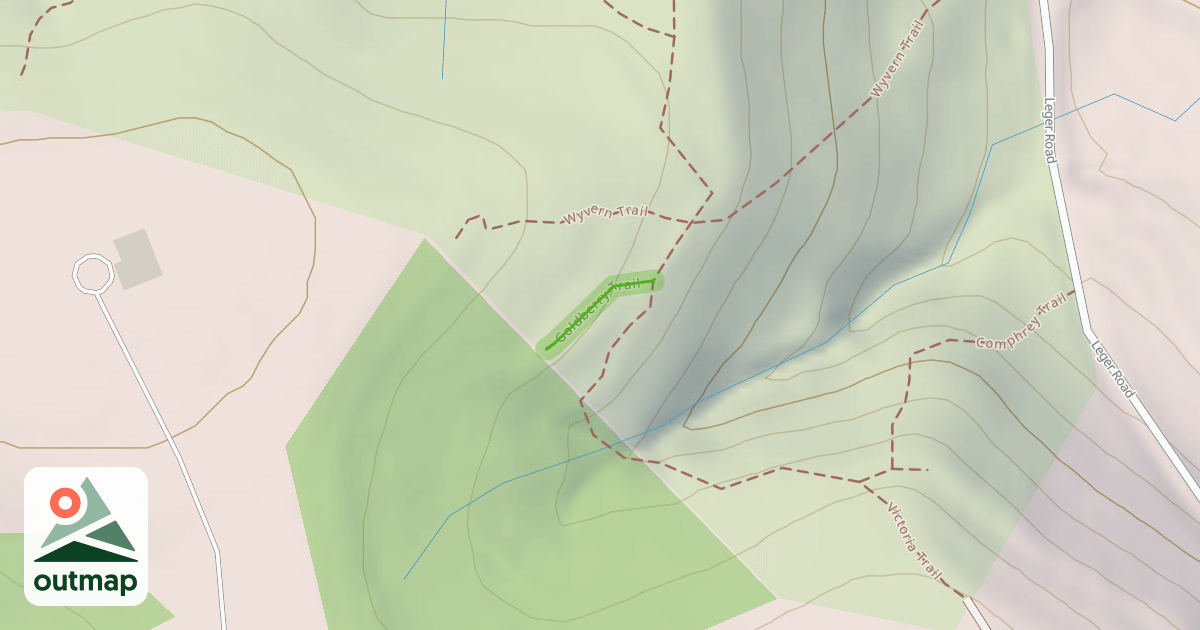Map of Goldberry Trail